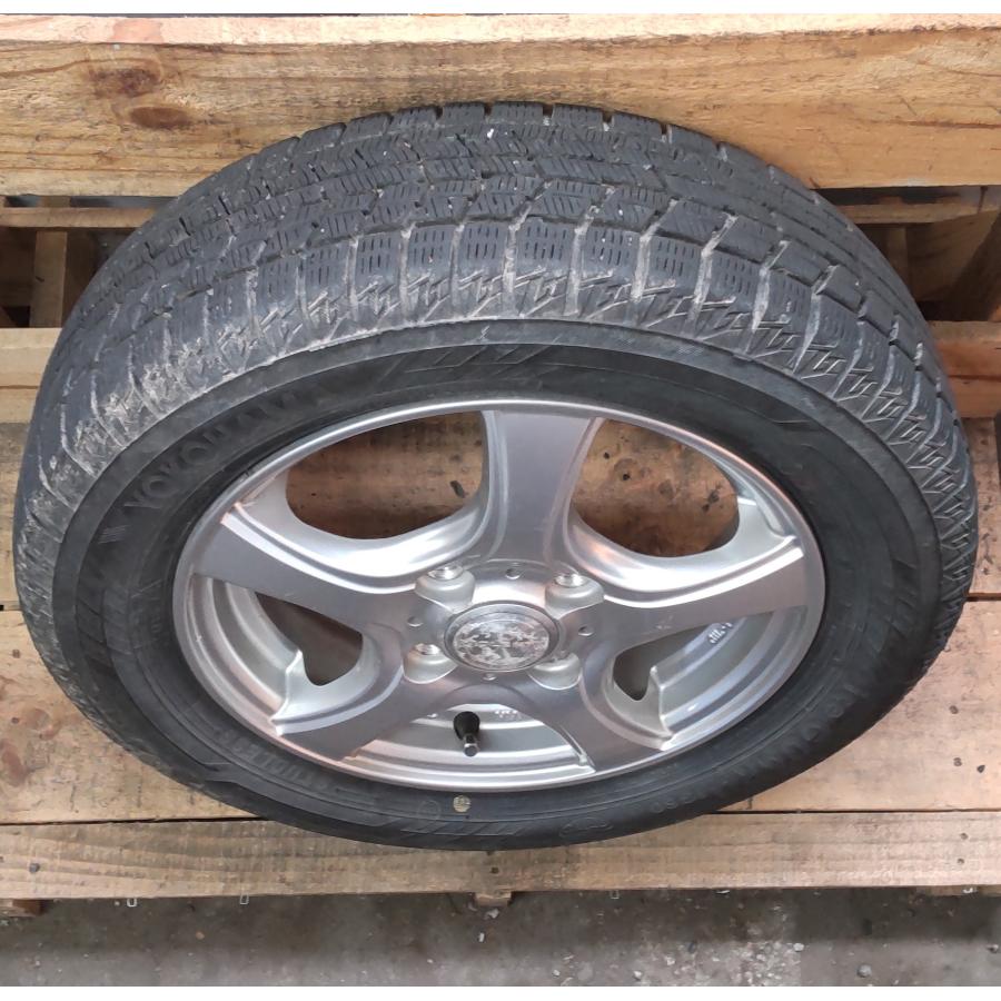 スタッドレス タイヤ アルミ ホイール 4本 155/65R13 73Q 2019年 2022 