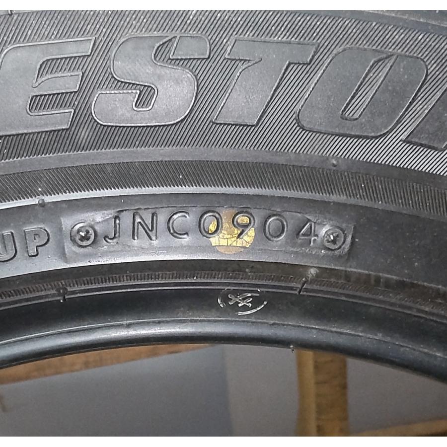 ノーマル タイヤ 1本 2004年製 225/55ZR17 97W BRIDGESTONE REGNO ER55 8.5 中古 ...