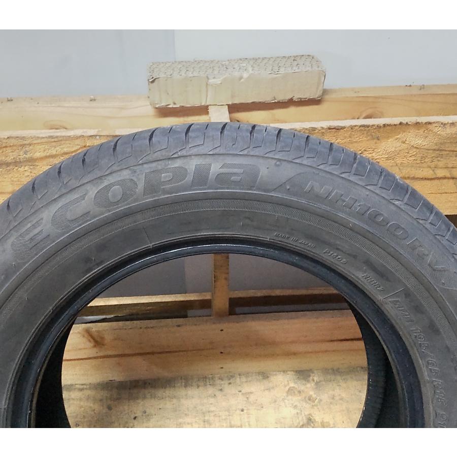 エコピア NH100 ノーマル タイヤ 4本 2020年製 195/65R15 91H