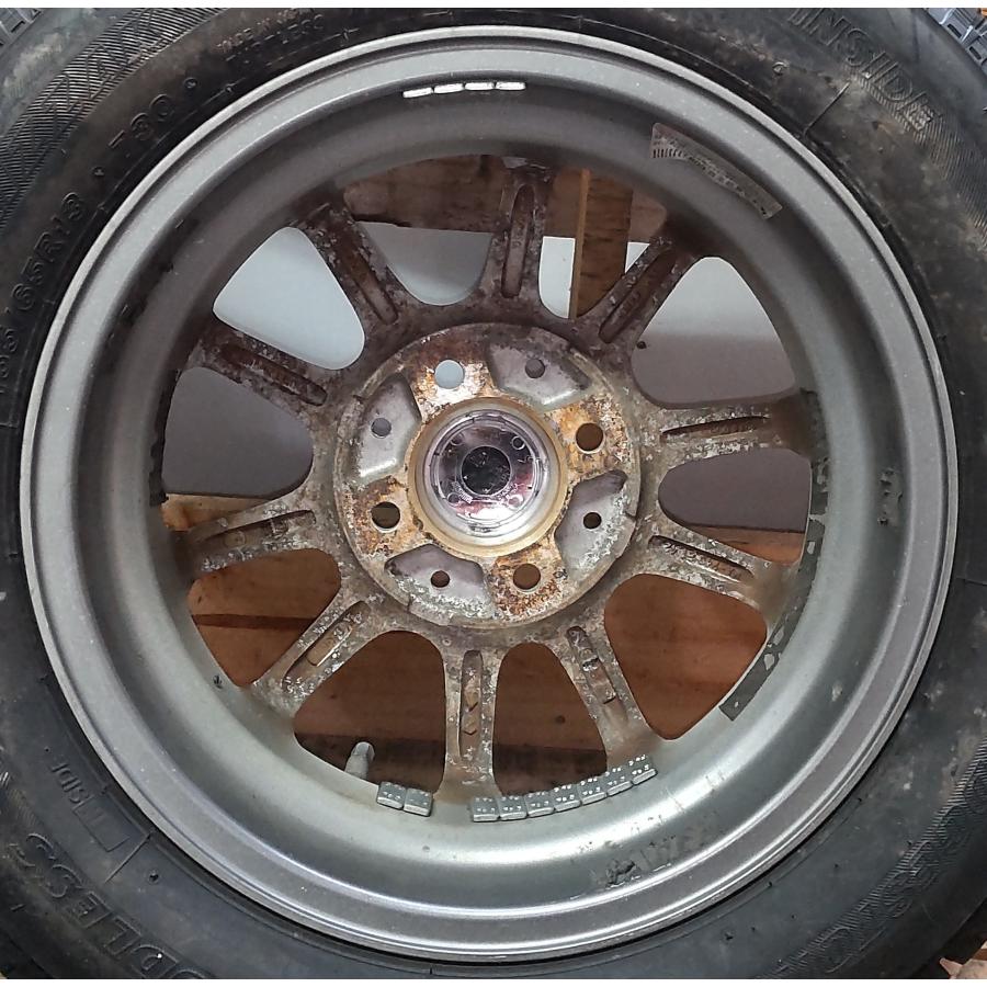 ブリザック VRX スタッドレス タイヤ アルミ ホイール 1本 155/65R13