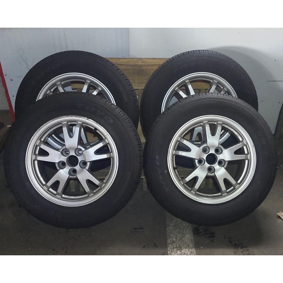 TOYO ノーマル タイヤ アルミ ホイール 4本 195/65R15 91H SD-7 2021年  