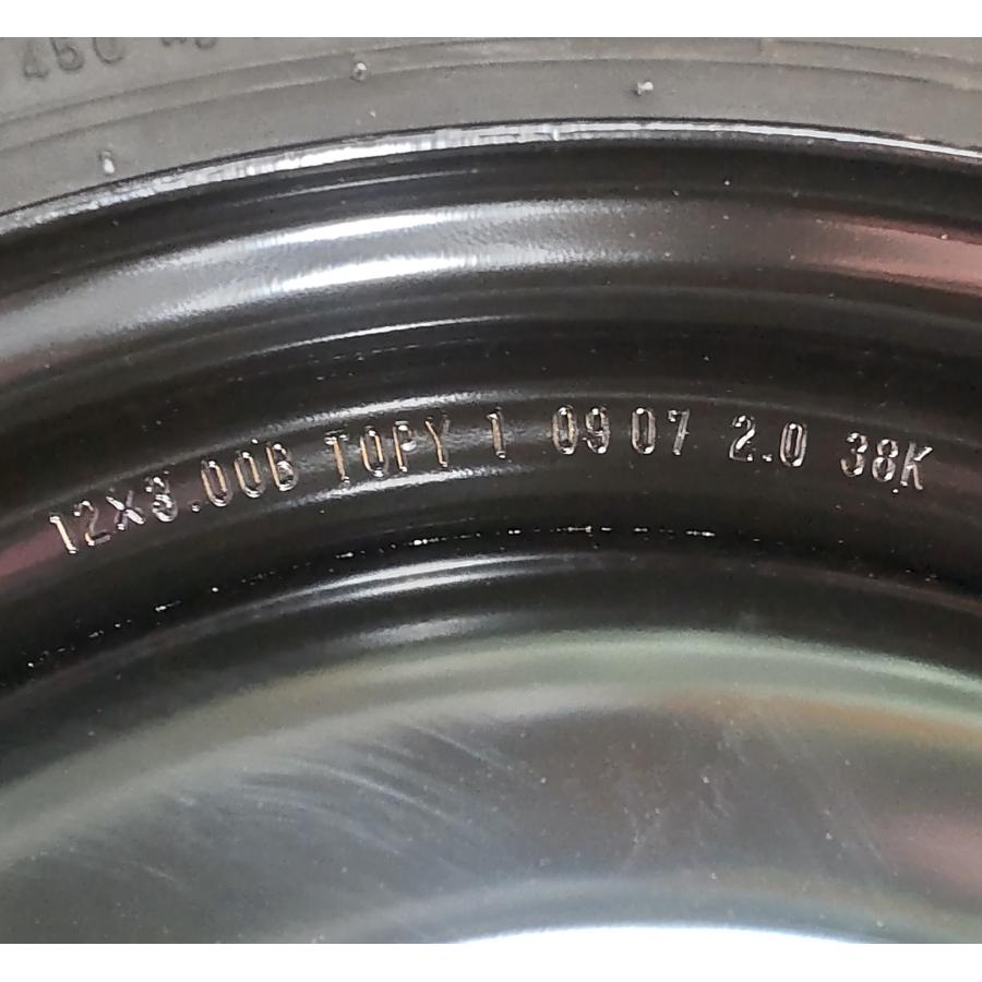 ホンダ（HONDA） スペアタイヤ T105/90D12 80M 2006年製 1本 12×3.00B