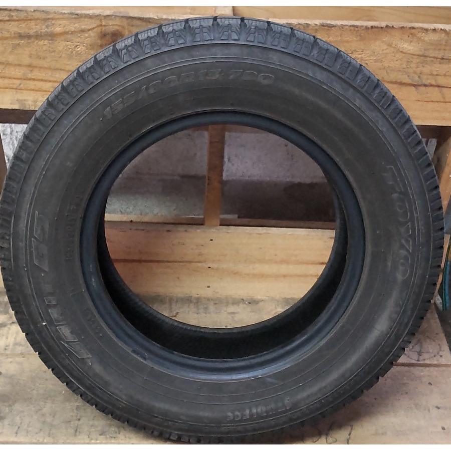 GARIT スタッドレス タイヤ 4本 2019年製 155/80R13 79Q TOYO G5 7.0 