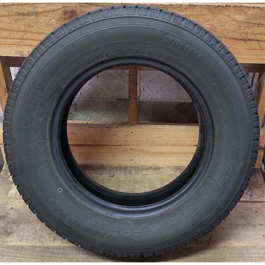 GARIT スタッドレス タイヤ 4本 2019年製 155/80R13 79Q TOYO G5 7.0 