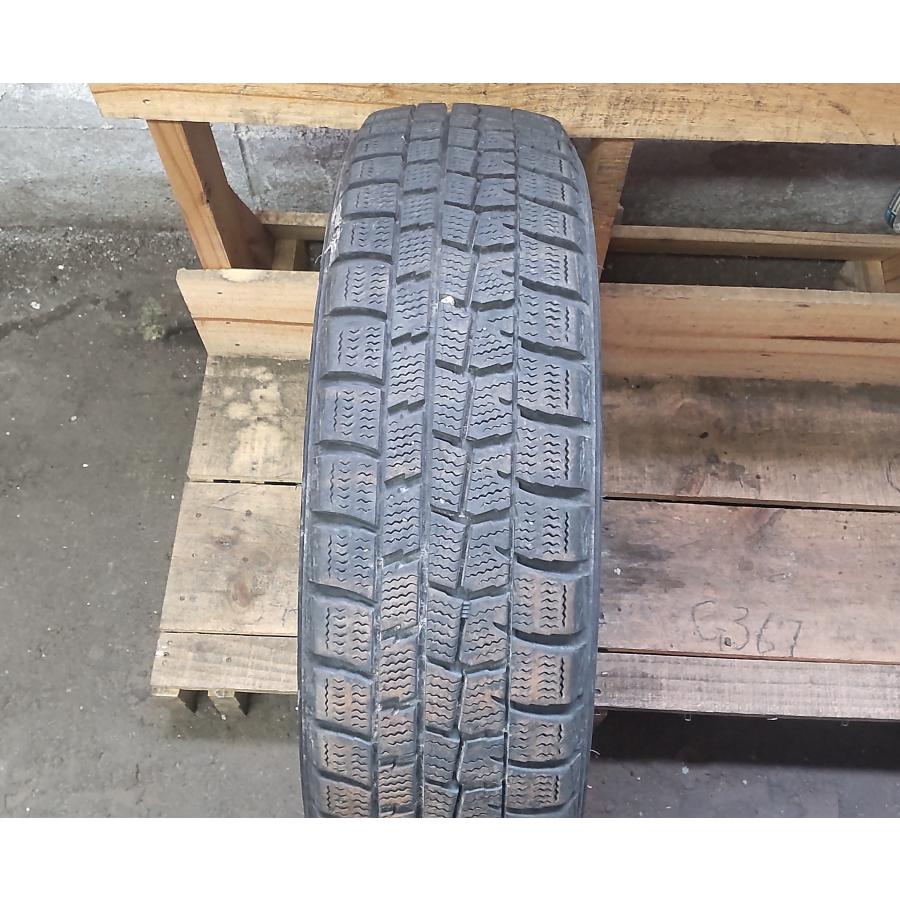 スタッドレス タイヤ 1本 2016年製 155/65R14 75Q DUNLOP WINTER MAXX WM01 6.3 中古｜kanjiengine5131｜06