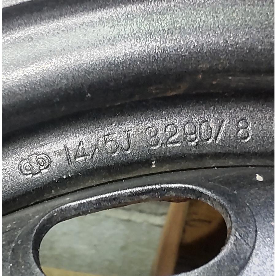 日産（NISSAN） 鉄 スチール ホイール 14インチ 1本 純正 14×5J 4穴