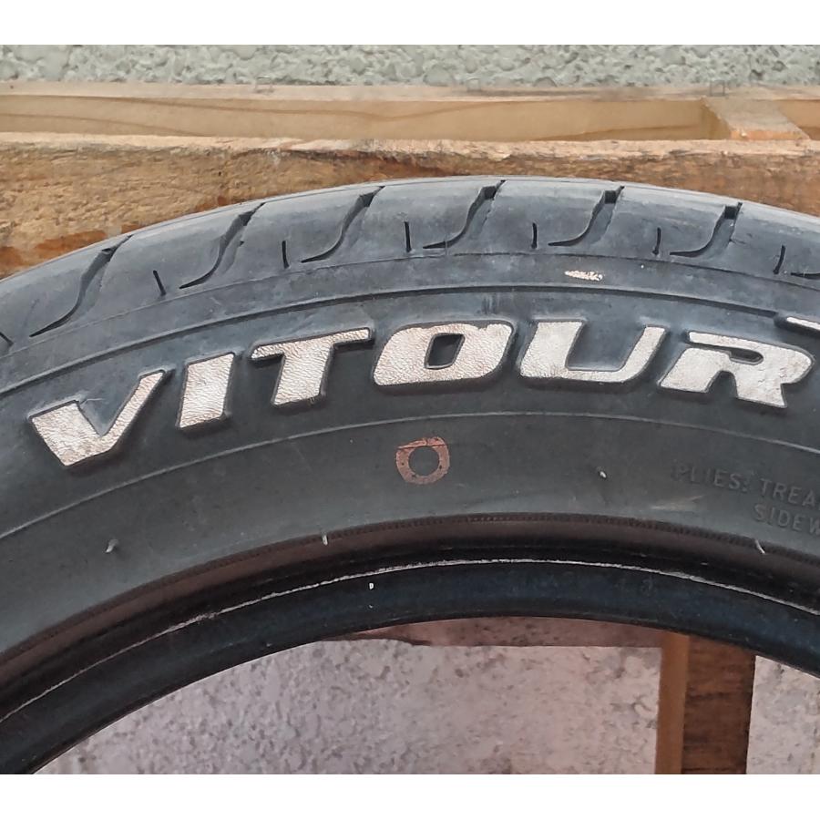 ノーマル タイヤ ホワイトレター 1本 2023年製 155/65R14 75S VITOUR