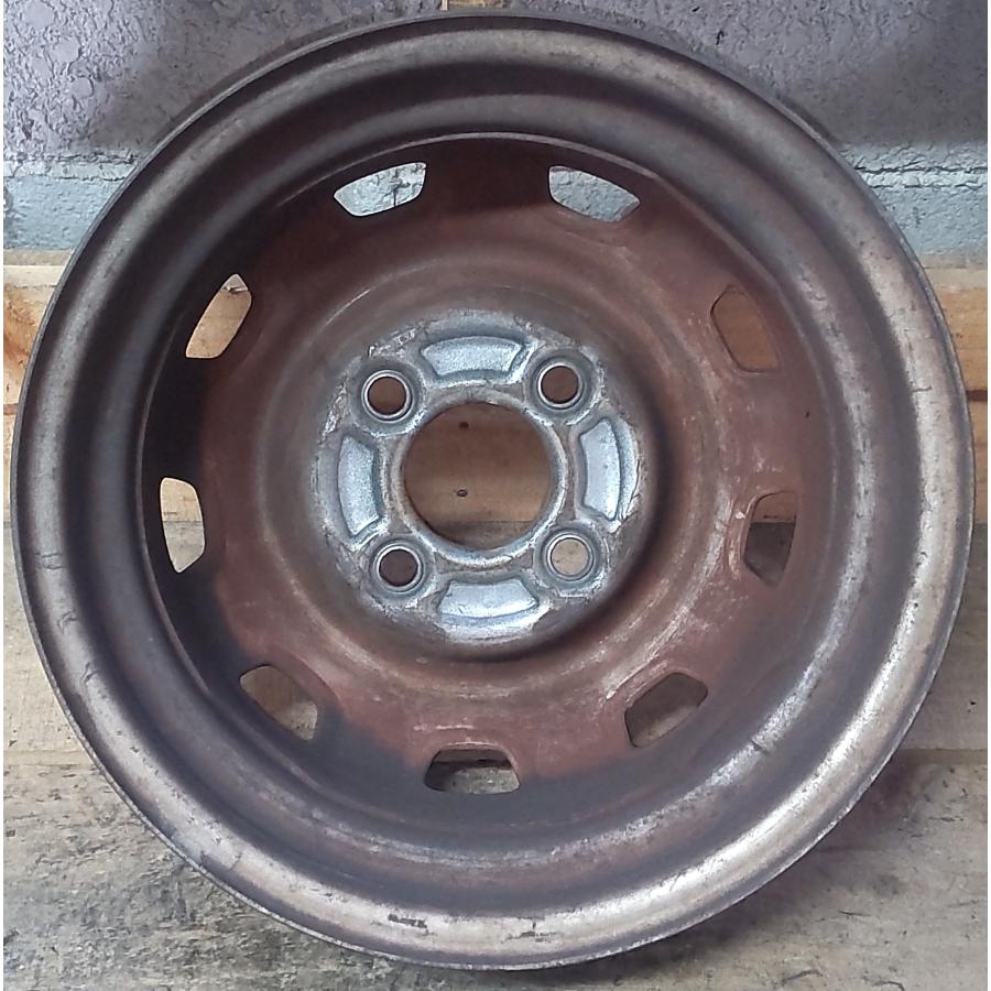 サンバー スチール 鉄 ホイール 12インチ 4本 純正 スバル 4穴 12×3.50