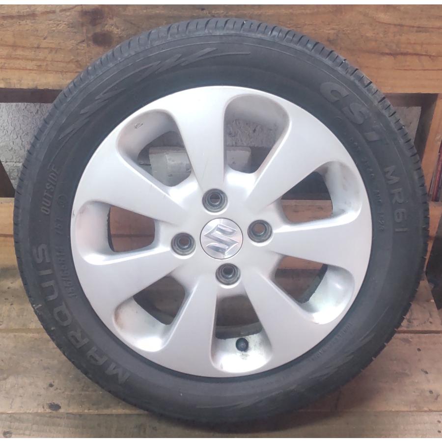 ノーマル タイヤ アルミ ホイール 4本 純正 155/65R14 75S MARQUIS 