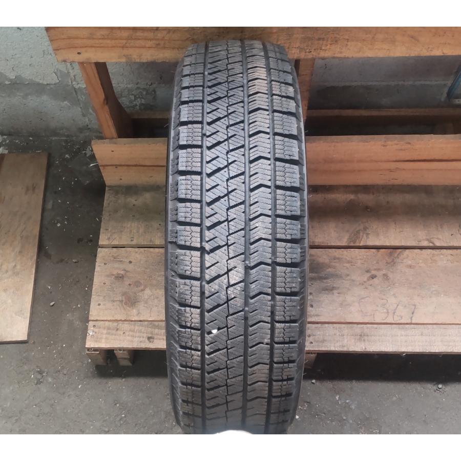 ブリザック VRX2 スタッドレスタイヤ スチール ホイール 4本 155/65R14