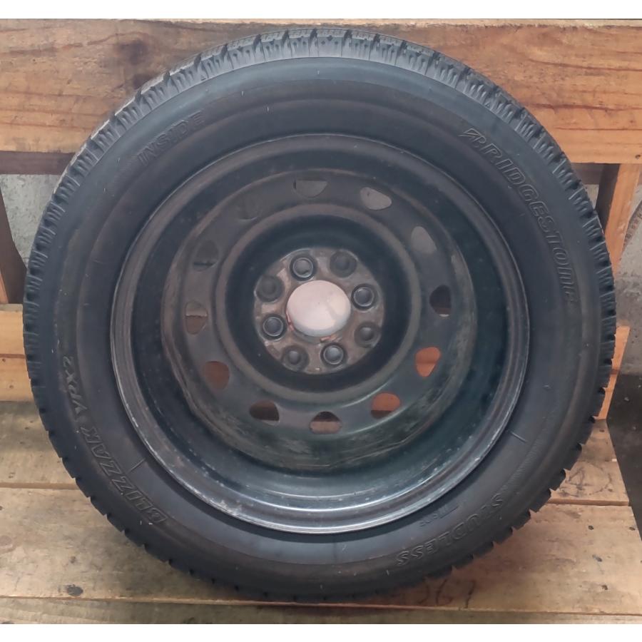 ブリザック VRX2 スタッドレスタイヤ スチール ホイール 4本 155/65R14