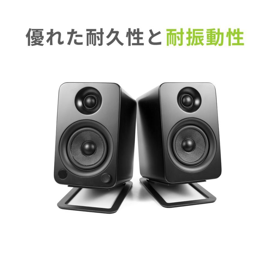 Kanto Kanto Audio デスクトップ スピーカースタンド S4 ブラック