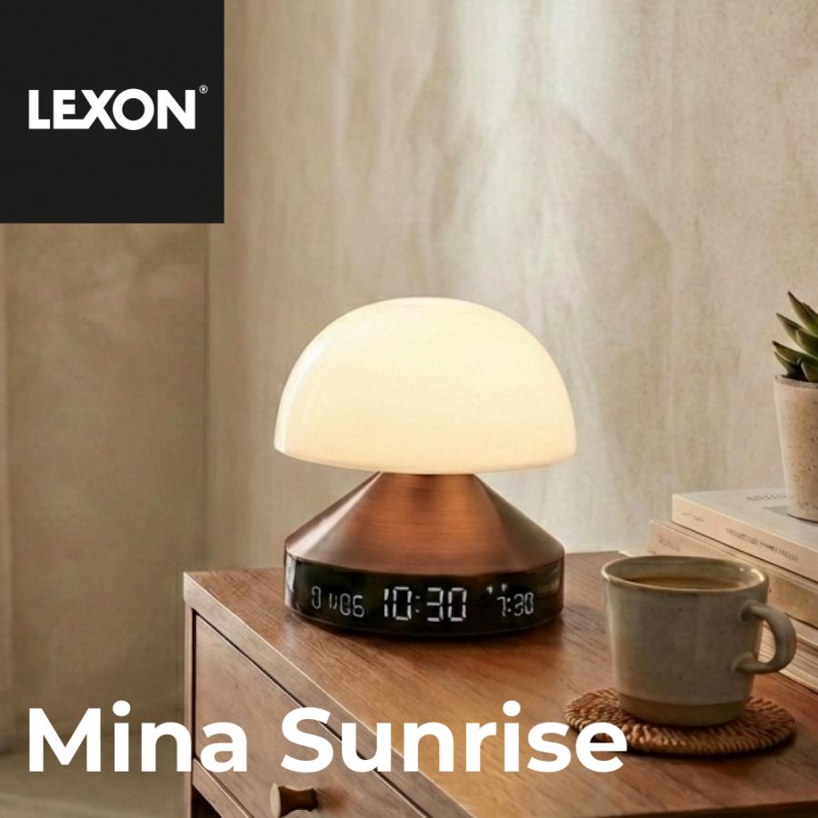 LEXON LCD アラーム時計 Mina Sunrise LEXON（レクソン） LEXON LCDアラーム時計 Mina Sunrise BRONZE