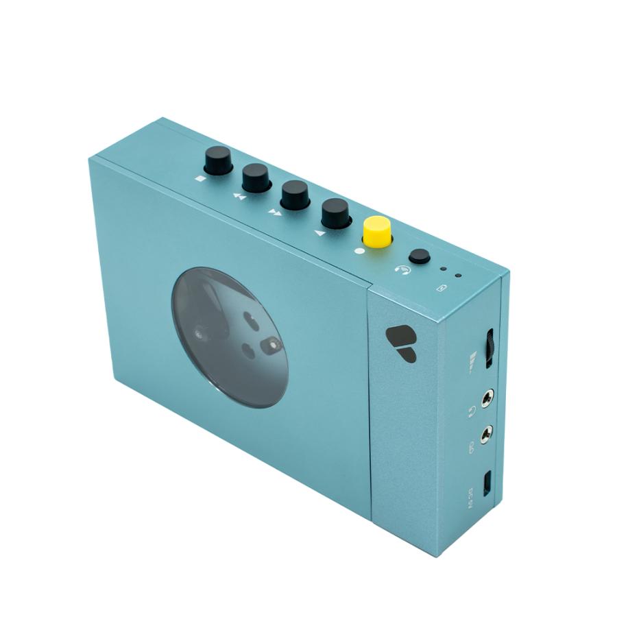 WE ARE REWIND ポータブルカセットプレーヤー WE-001 BLUE Bluetooth