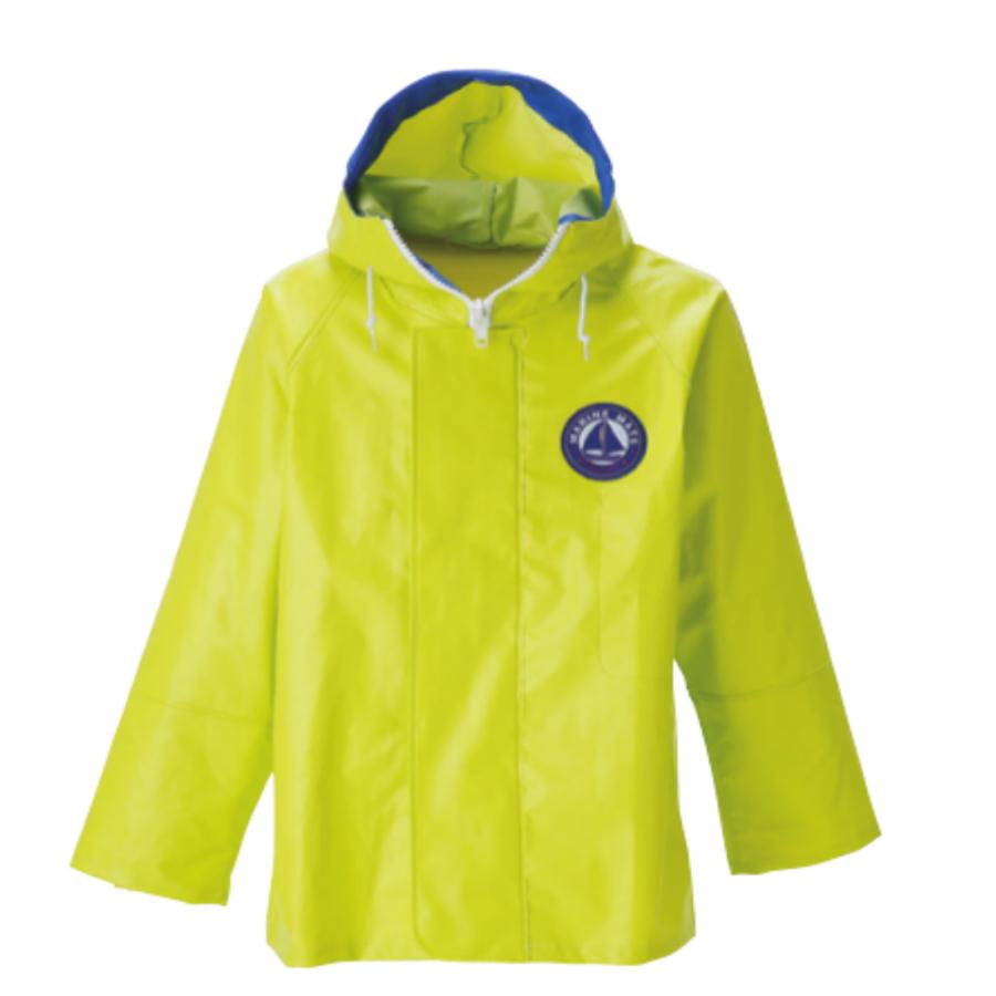 楽天市場】水産合羽マリンメイトHYBRIDジャンパー「蛍光イエロー