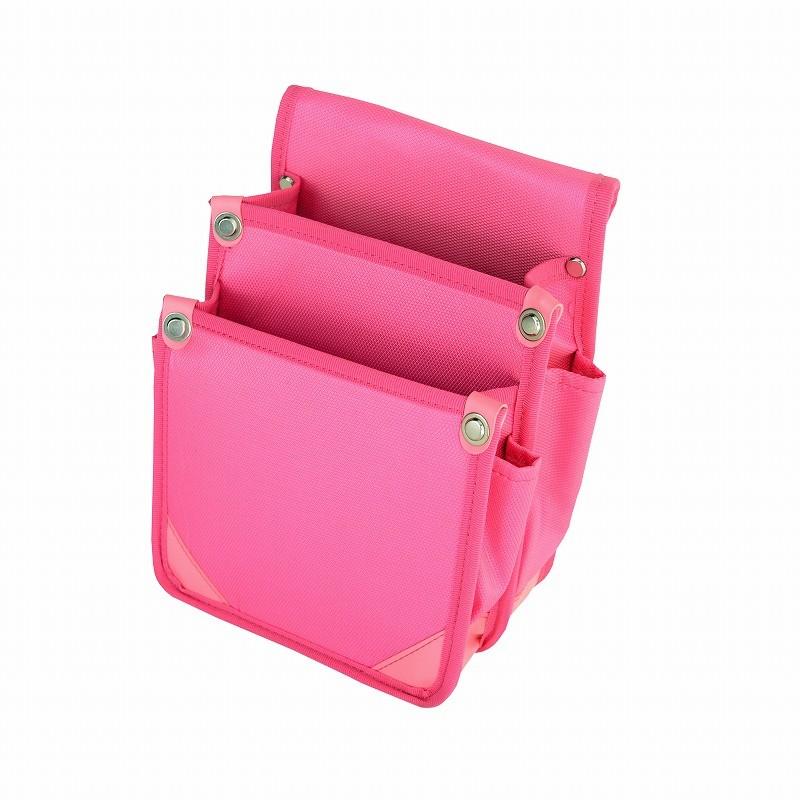 マルキン印 ナイロン 腰袋 プロ 工具袋 かっこいい 2段 ピンク 小型タイプ Mk p カンジャ 通販 Yahoo ショッピング