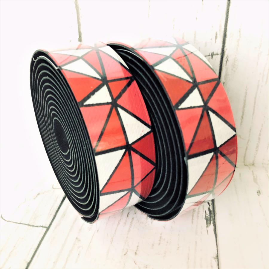 自転車 ロードバイク ハンドル バーテープEVA+PUレザー レッド 自転車 ロードバイク ハンドル バーテープEVA+PUレザー レッド