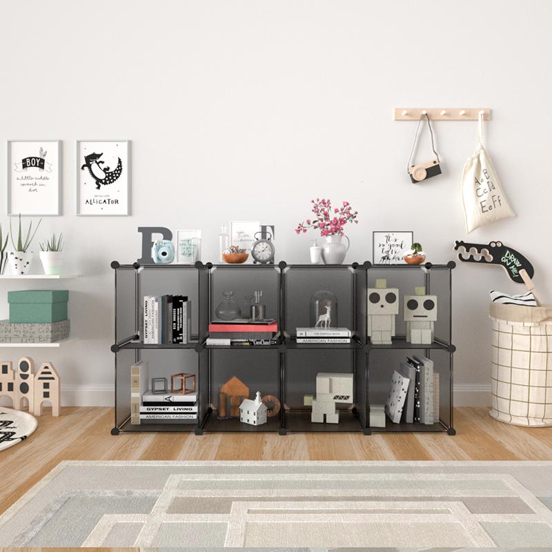 送料無料 クローゼット ワードローブ 16扉 収納 おしゃれ 組み立て式 Diy 大容量 収納家具 衣類収納 人気の定番 天然樹脂素材 鉄筋の骨組 16box 収納棚 耐久性