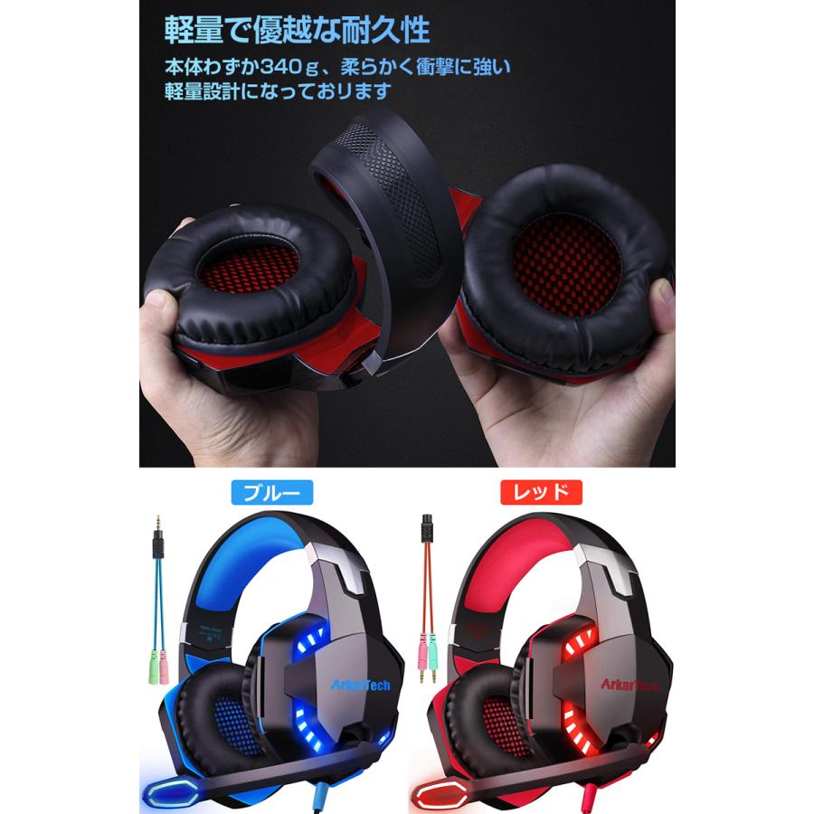 限定特価 ゲーミングヘッドセット ヘッドホン Arkartech G00 Ps4 スイッチ Pc フォーナイト ボイスチャット 対応 ゲーム ヘッドフォン Switch B075t5gv5x Kankishi 通販 Yahoo ショッピング