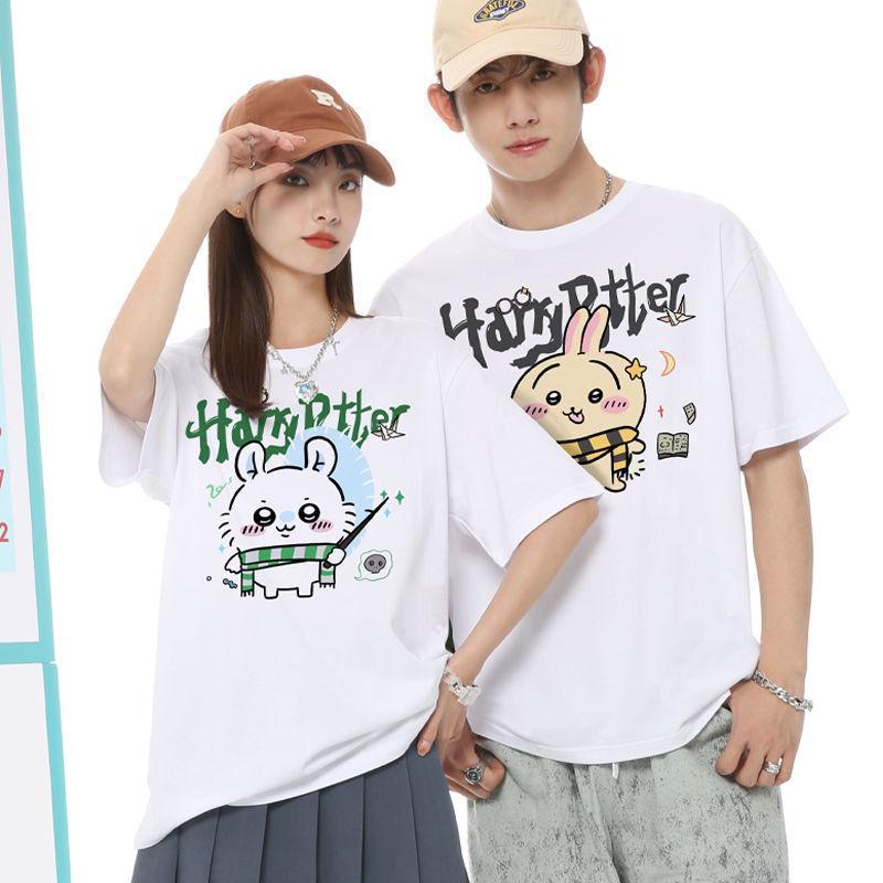 なんか小さくてかわいいやつ ちいかわ うさぎ ハチワレ Tシャツ ハーフ