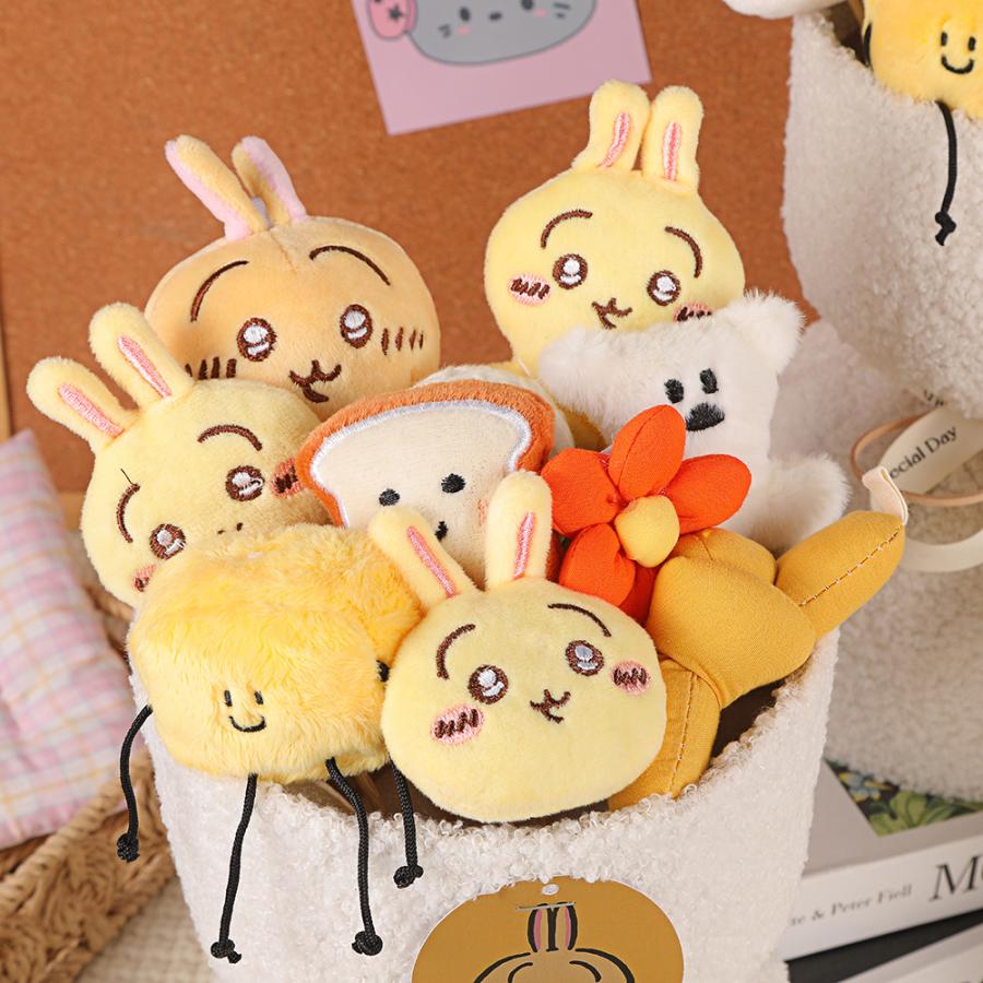 ちいかわ ハチワレ ウサギ 風 花束 ぬいぐるみ 可愛い ちいかわ ハチワレ ウサギ 風 花束 ぬいぐるみ 可愛い