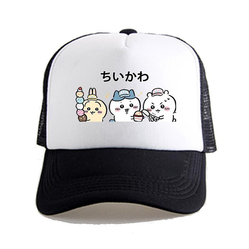 ちいかわ 阪神　コラボキャップ ハチワレ 阪神タイガース　帽子　黒　新品 ちいかわ 阪神タイガース コラボ キャップ ハチワレ 帽子 - メルカリ