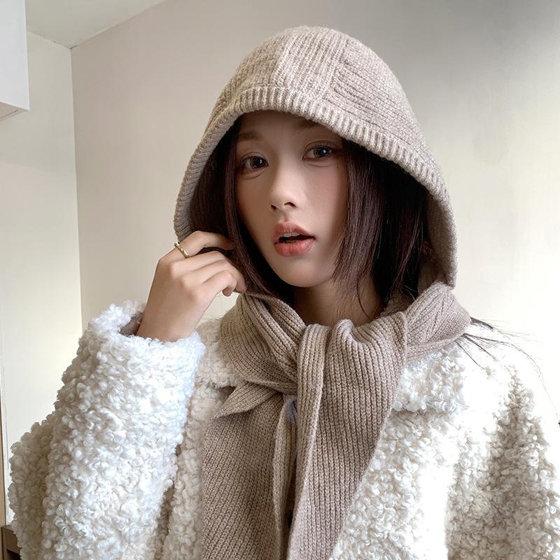 帽子 マフラー 冬 レディース フェイクファー ふわふわ フード付き