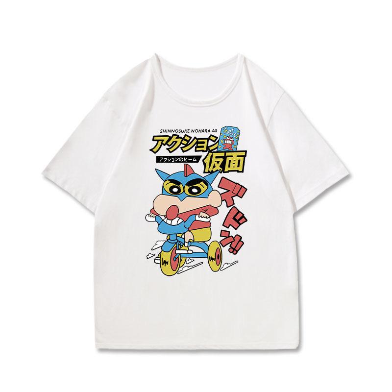 クレヨンしんちゃん Tシャツ ハーフパンツ 半ズボン 男女兼用 大人