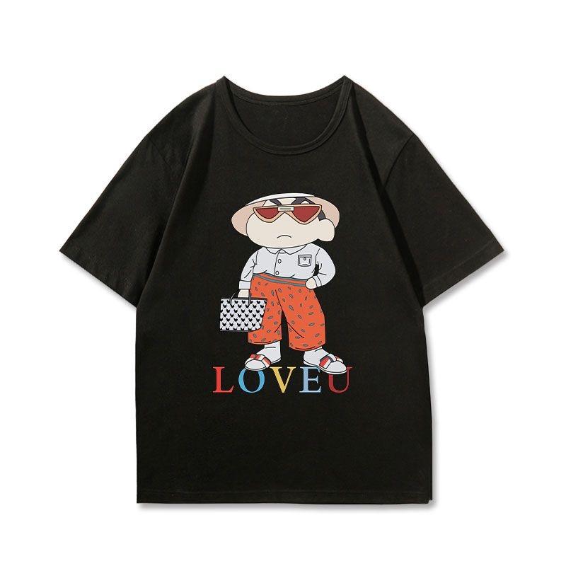 クレヨンしんちゃん Tシャツ ハーフパンツ 半ズボン 男女兼用 大人