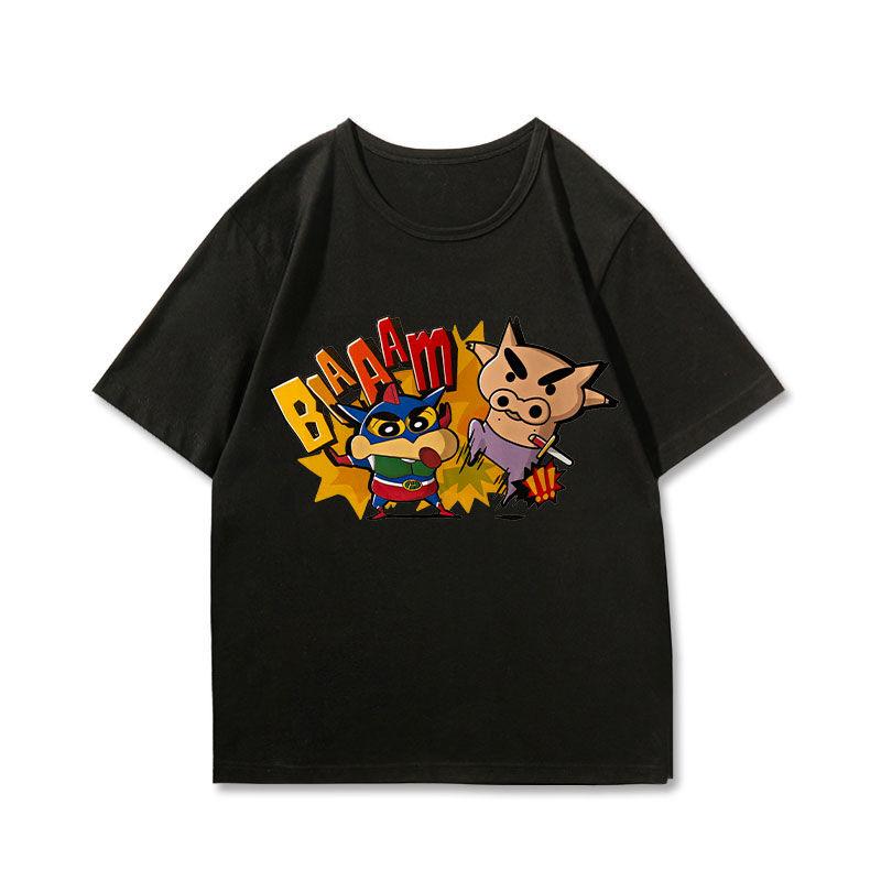ころすけTシャツ2枚半ズボン1枚 クレヨンしんちゃん Tシャツ ハーフパンツ 半ズボン 男女兼用 大人