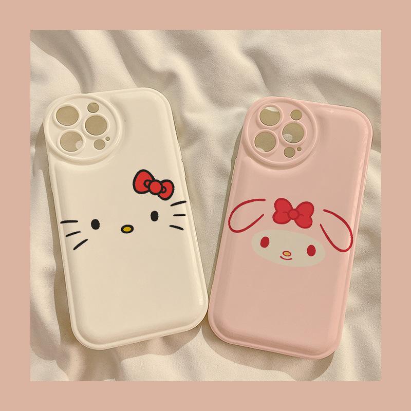 Hello Kitty ハローキティ iphone16 スマホケース ピンク ホワイト
