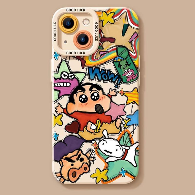 【クレヨンしんちゃん】バイク用アルミマウント シルバー　スマホ スマホケース クレヨンしんちゃん シルバー iPhone 16 ケース クリア