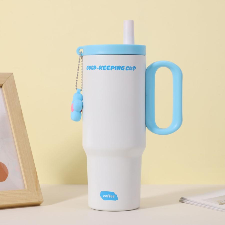 2026 タンブラー 水筒 ストロー付き 710ml 316 蓋付き 大容量 真空断熱