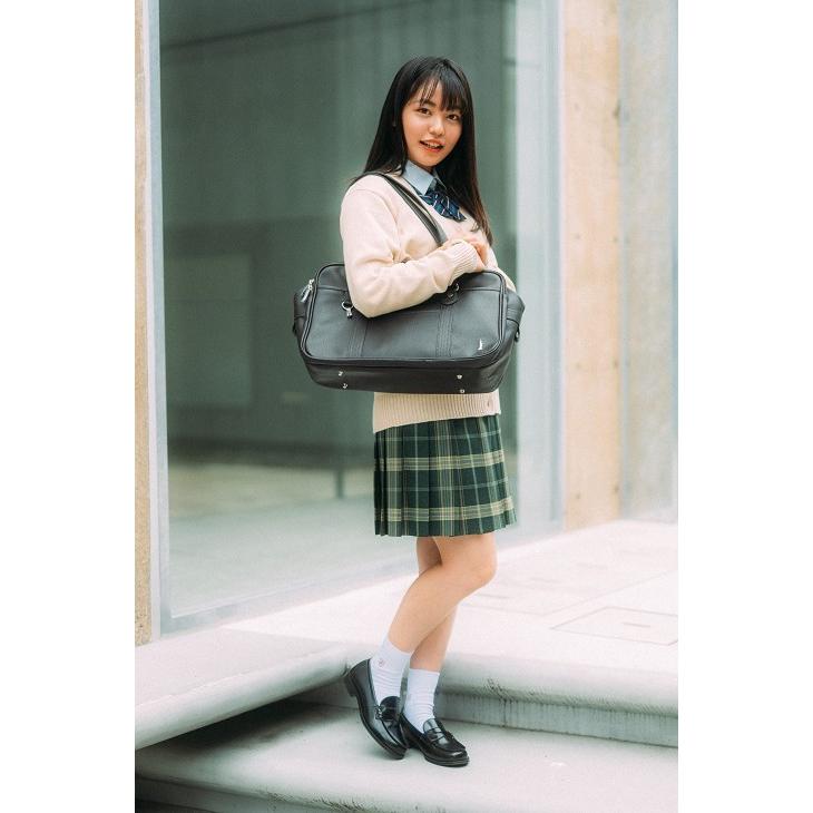 EASTBOY イーストボーイ スクールバッグ 合皮 女子 茶 黒 EASTBOY イーストボーイ スクールバッグ 合皮 女子 茶 黒