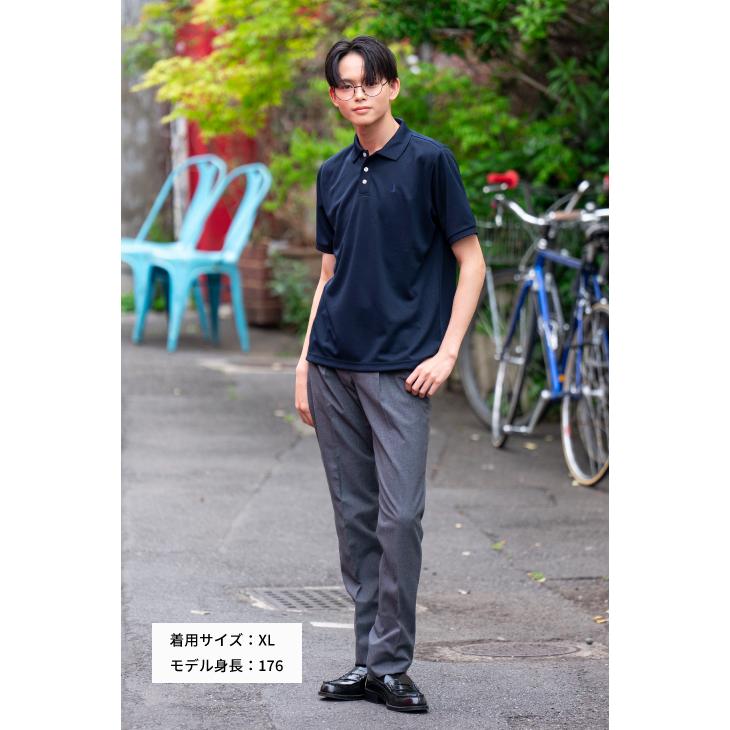 イーストボーイ ポロ シャツ ポロシャツ 女子 半袖 白 紺 刺繍 スクールシャツ ホワイト ネイビー 制服 学生 吸水速乾 UV レディース eastboy 222000 | EASTBOY | 15