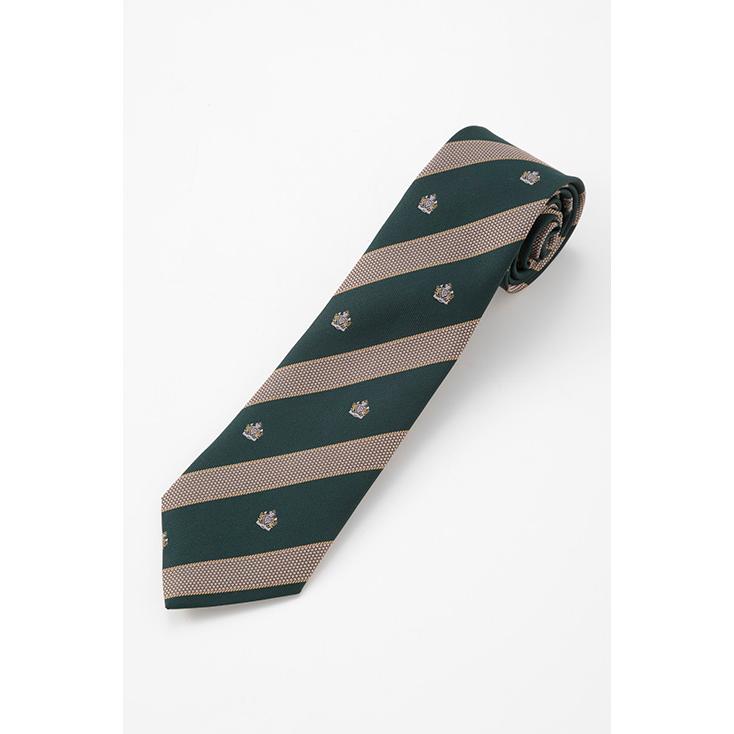 HANECTONE スクールネクタイ 制服 ネクタイ ロイヤルクレスト 赤