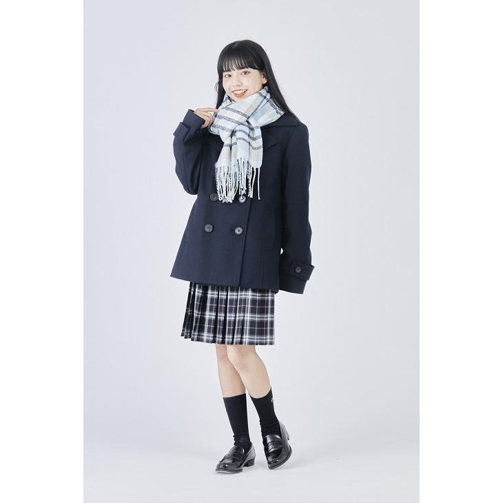 EASTBOY イーストボーイ マフラー ボリューム 大判 チェック 日本製 