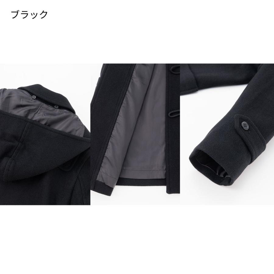 珍　レア　ナイトクラブ　ダッフルコート　海軍　ダークネイビー　ブラック メンズ ダッフルコート ネイビー | 五代目 匠工房