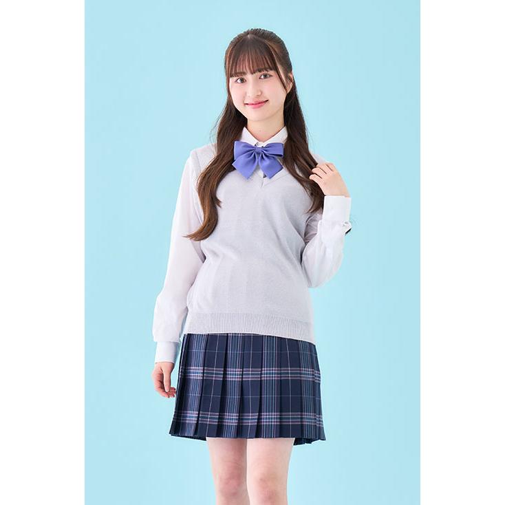 制服 スカート チェック  日本製 スクールスカート 制服 スカート プリーツ 大きいサイズ紺 緑 ピンク 赤 白 なんちゃって制服 カンコー 送料無料 KHS205｜kanko｜20