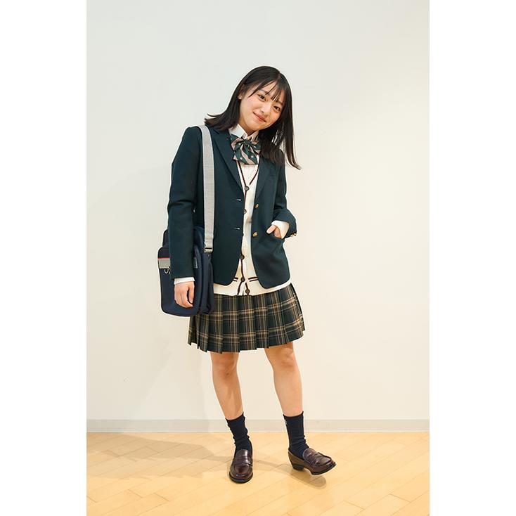 制服 スカート チェック  日本製 スクールスカート 制服 スカート プリーツ 大きいサイズ紺 緑 ピンク 赤 白 なんちゃって制服 カンコー 送料無料 KHS220｜kanko｜13