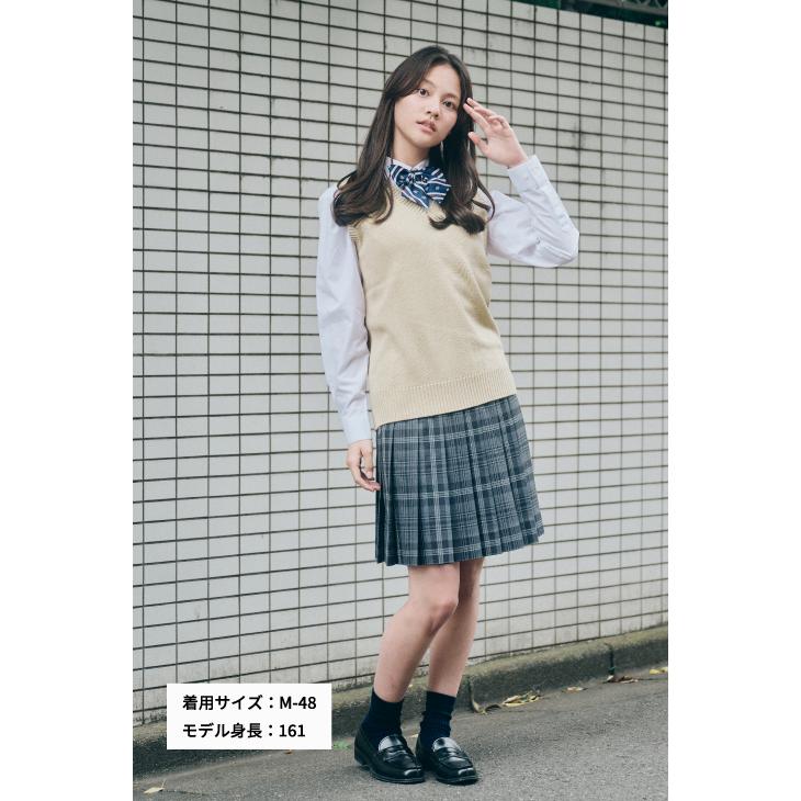 KANKO Harajuku Select 制服 スカート チェックスカート グレー 学生服