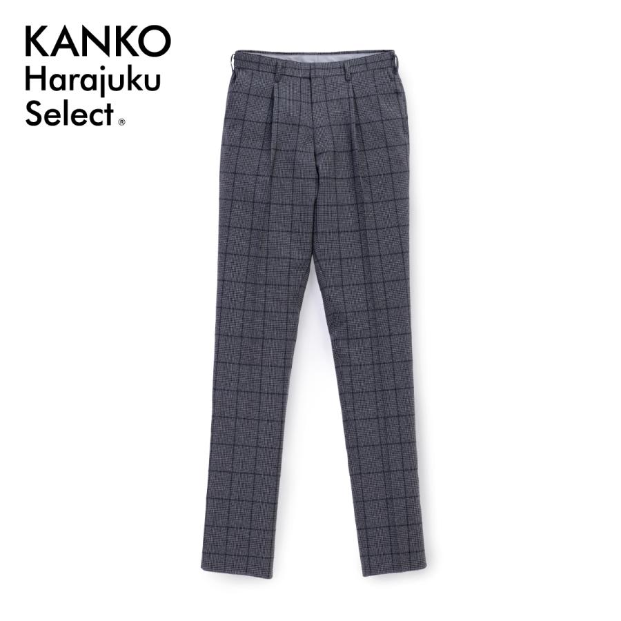 No.112820　w70 グレー冬ズボン　高校ズボン　男子ズボン　鳥取工業高校　 KANKO Harajuku Select 学生服 ズボン 夏 洗濯 グレー 男子 高校生