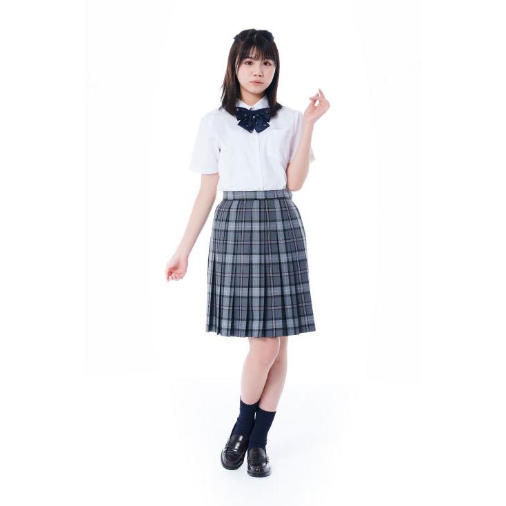 スクールシャツ 女子 半袖 綿 おすすめ 形態安定 白 制服 シャツ カッター ワイシャツ yシャツ ブラウス レギュラー 高校生 中学生 通学 学生 送料無料 KHS309｜kanko｜06