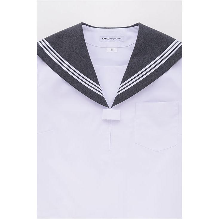 KANKO Harajuku Select セーラー服 セーラー 半袖 綿 おすすめ 白 制服