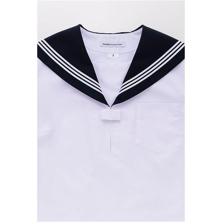 KANKO Harajuku Select セーラー服 セーラー 半袖 綿 おすすめ 白 制服