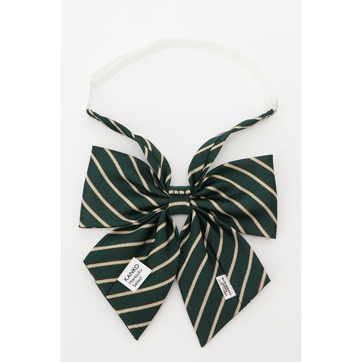 KANKO Harajuku Select 制服 リボン スクールリボン ストライプ レジ