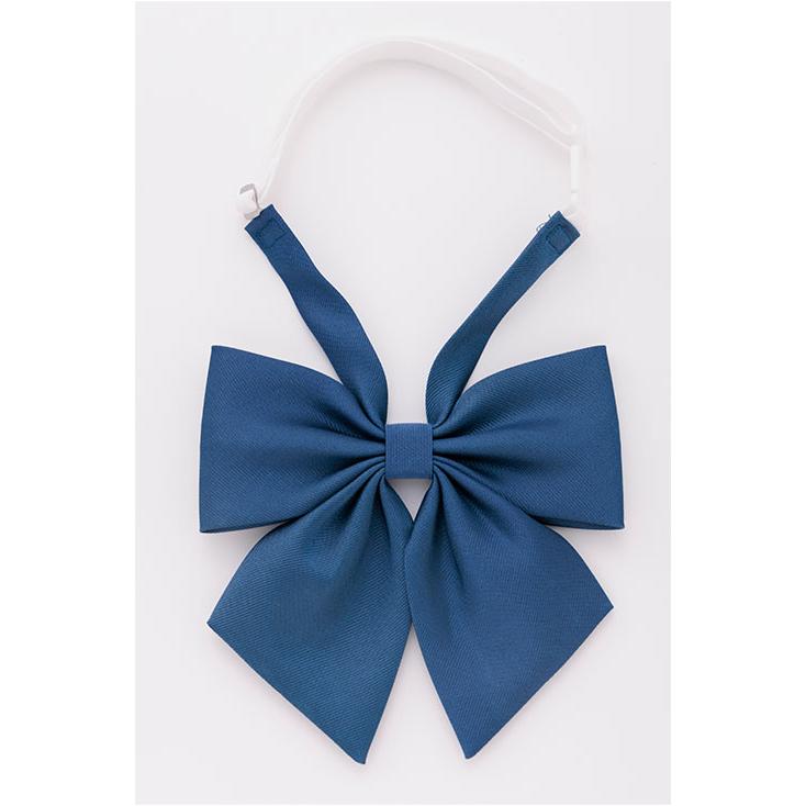 KANKO Harajuku Select 制服 リボン スクールリボン ストライプ エンジ