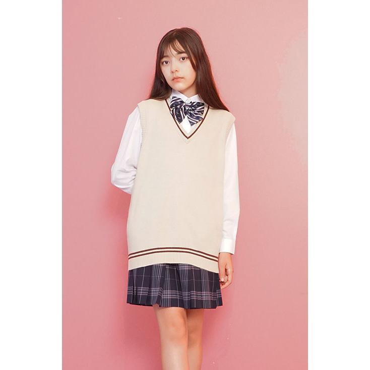 KANKO Harajuku Select 制服 リボン スクールリボン クレスト エンジ