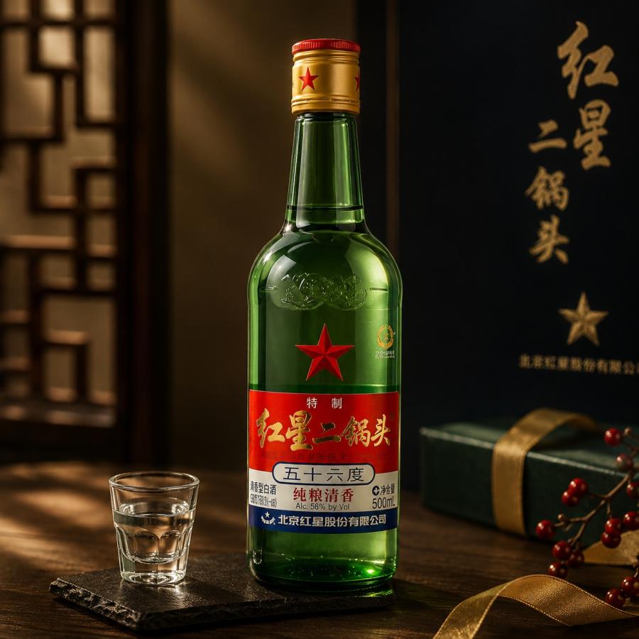 お中元 夏ギフト 2026 中国酒・二鍋頭酒 500ml alc.56度 中国食品 韓国