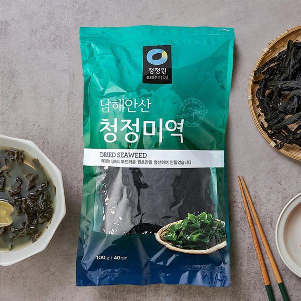 チョンジョンウォン乾燥わかめ100ｇ ラッピング無料 使い勝手の良い 韓国食品 韓国市場 韓国食材